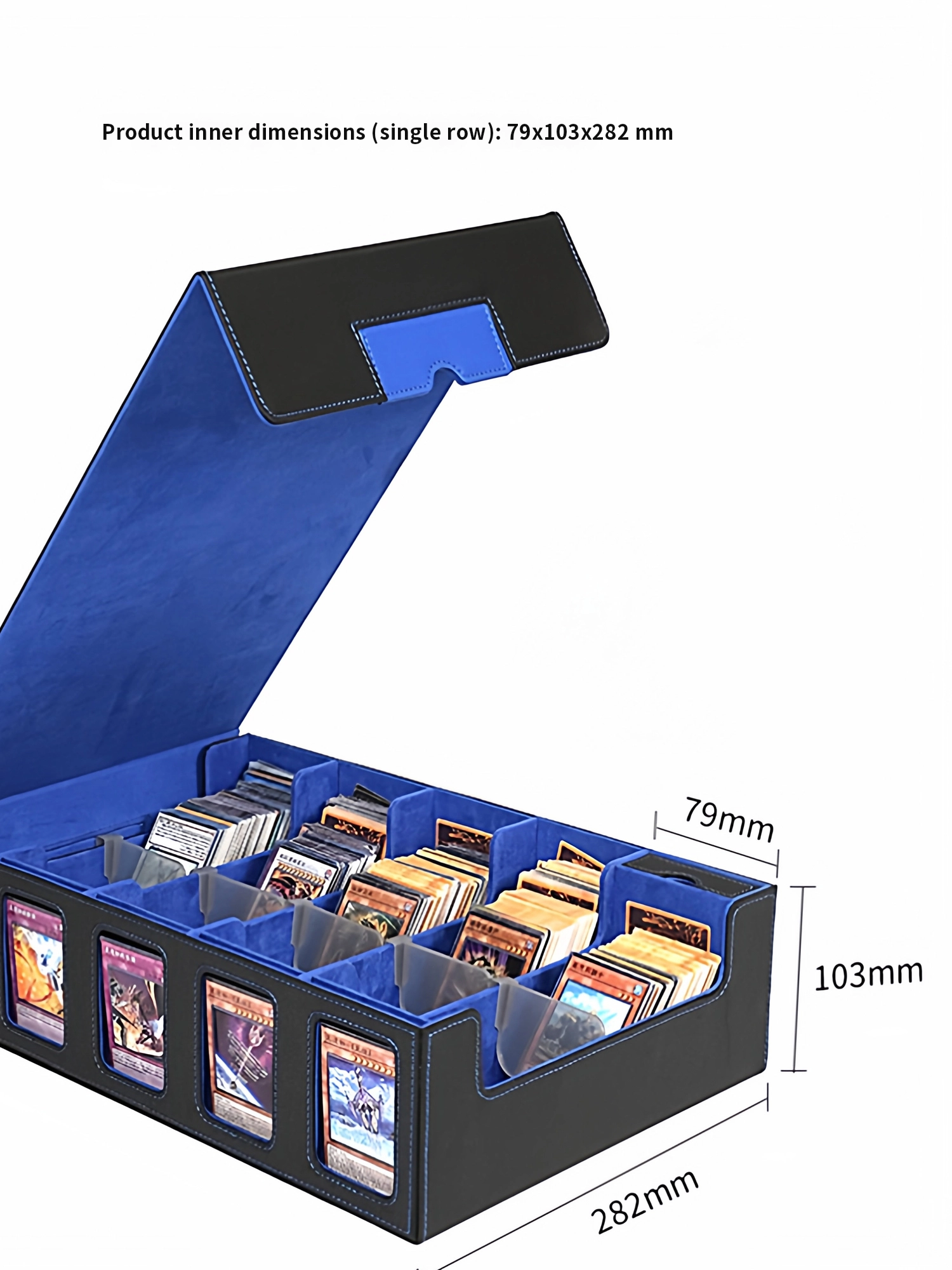 Storage - 다중 수납공간 PU 가죽 TCG 카드