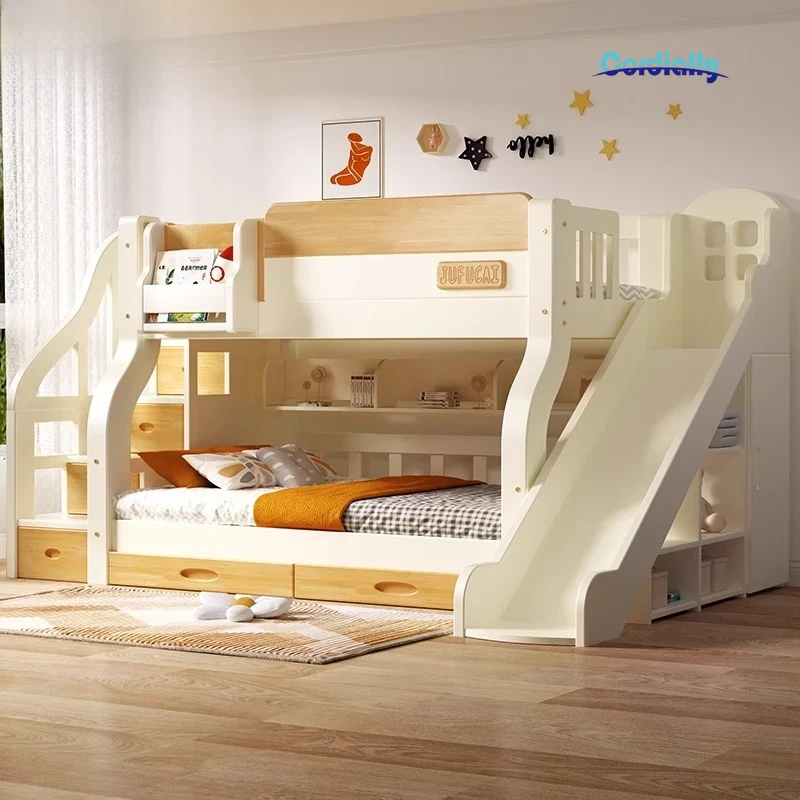 계단이 있는 2층 침대, 킹사이즈, 서랍형 수납 공간, - King Size Bed Frame With Storage Drawers 리뷰 및 가격
