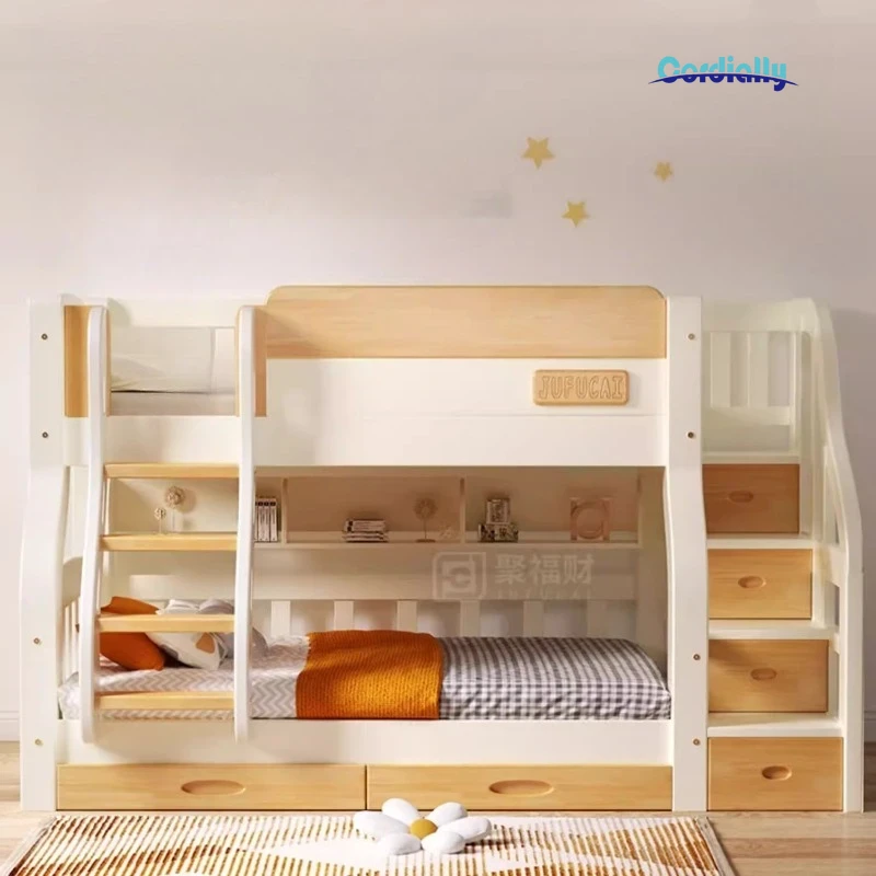 계단이 있는 2층 침대, 킹사이즈, 서랍형 수납 공간, - King Size Bed Frame With Storage Drawers 리뷰 및 가격