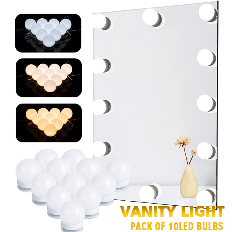 LED 메이크업 거울 전구 USB 충전 화장대 메이크업 - Dressing Table Vanity With Lighted Mirror 리뷰 및 가격