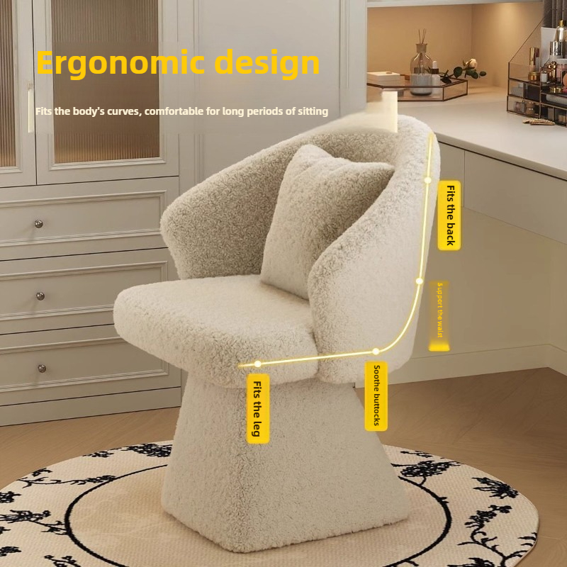 화장대 의자, 회전식 화장 의자, 여성 침실 공주풍,  - Bedroom Furniture 리뷰 및 가격