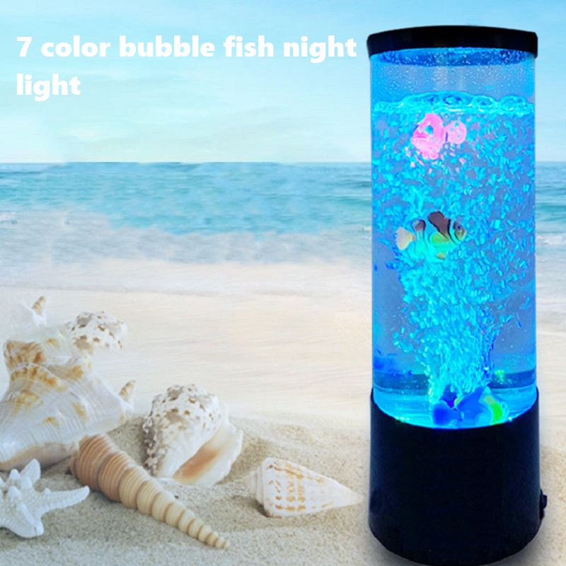 LED 물고기 램프 주변 야간 조명, 원격 제어 색상  - Floating Nightstand With Led Light 리뷰 및 가격