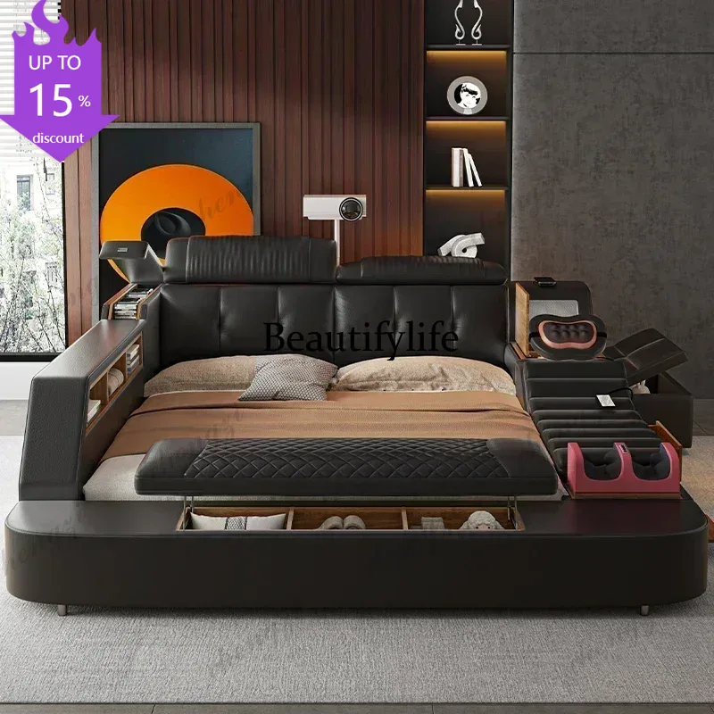 A182 블랙 킹사이즈 프레임 더블 침대 서랍형 수납  - King Size Bed Frame With Storage Drawers 리뷰 및 가격