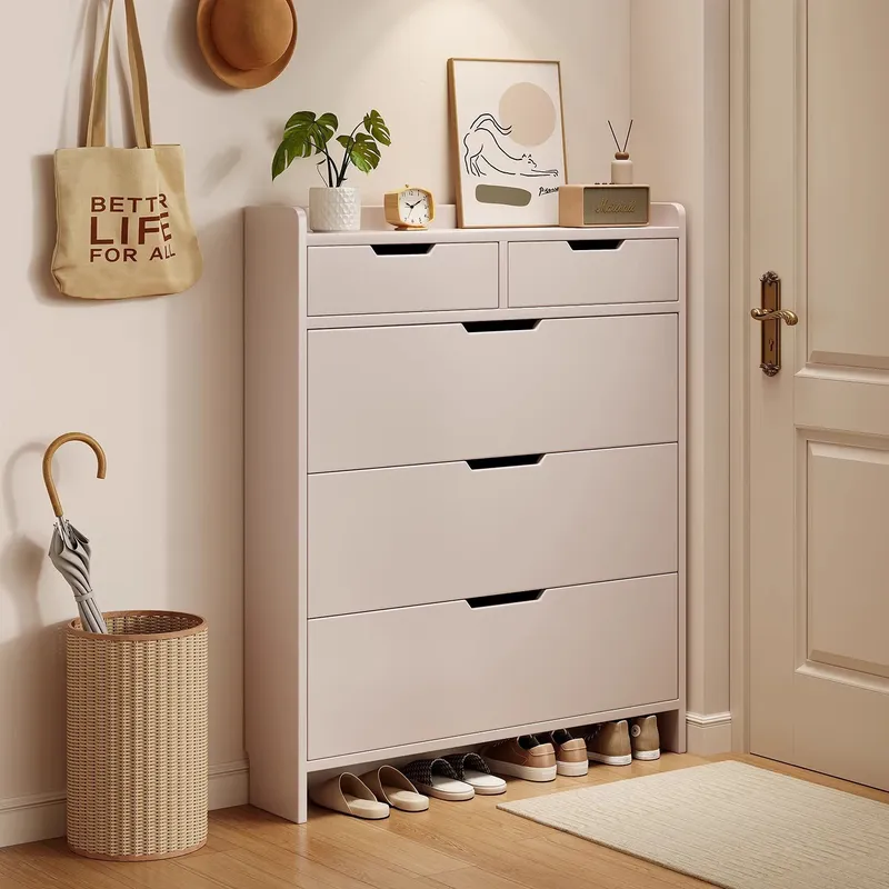 원목 코어 신발장 17cm 깊이 좁은 현관 신발 정리대 - Shoe Rack Cabinet Narrow Entryway 리뷰 및 가격