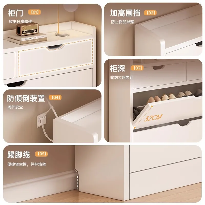 원목 코어 신발장 17cm 깊이 좁은 현관 신발 정리대 - Shoe Rack Cabinet Narrow Entryway 리뷰 및 가격