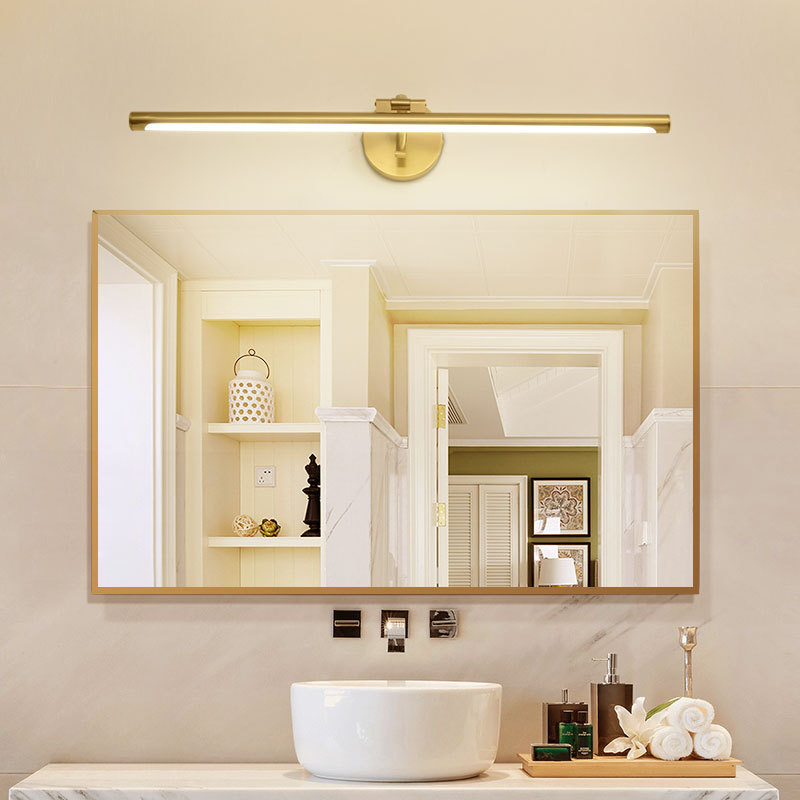 전체 구리 소재 욕실 화장대 거울 조명 LED 욕실 화 - Dressing Table Vanity With Lighted Mirror 리뷰 및 가격