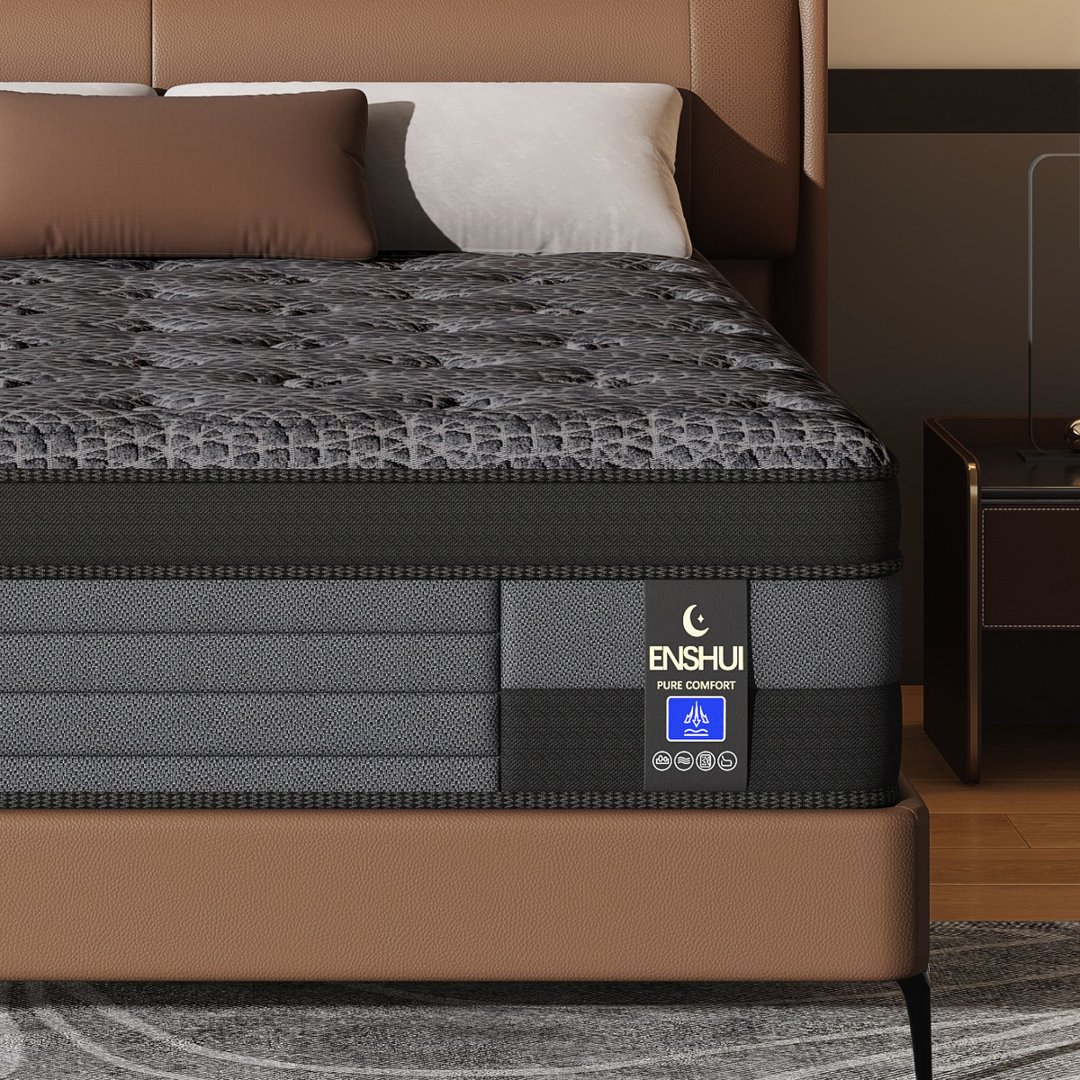 12/14인치 메모리폼 매트리스 트윈 풀 퀸 킹 포켓  - Memory Foam Mattress In A Box Queen 리뷰 및 가격