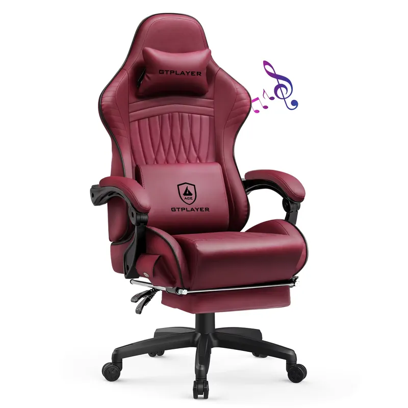 GTPLAYER 게이밍 의자(스피커 내장), 인체공학적 - Office Furniture 리뷰 및 가격