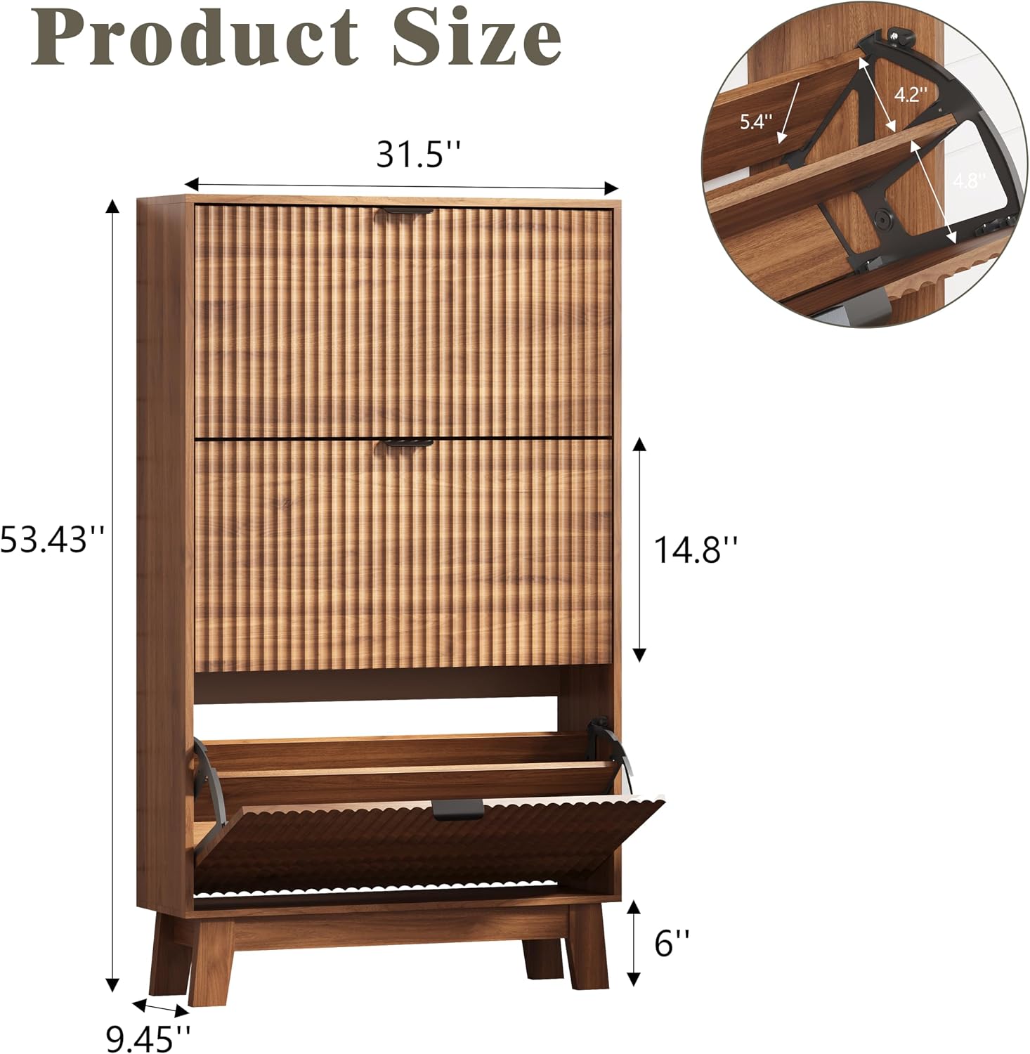 현관 신발장 수납장 3단 플립 서랍 플루트형 좁은 신발 - Shoe Rack Cabinet Narrow Entryway 리뷰 및 가격